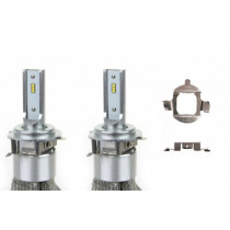 LED H7 žiarovka s adaptérom AutoZulu